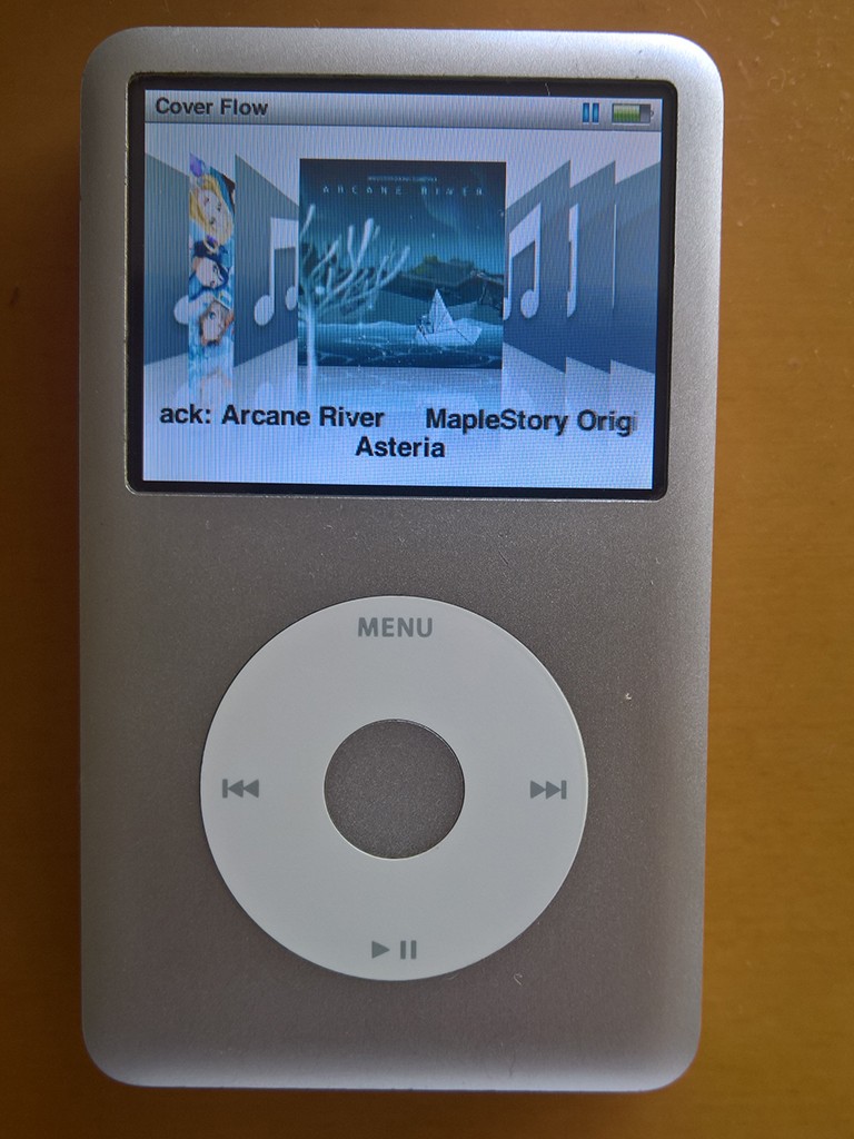 Режим диска ipod classic